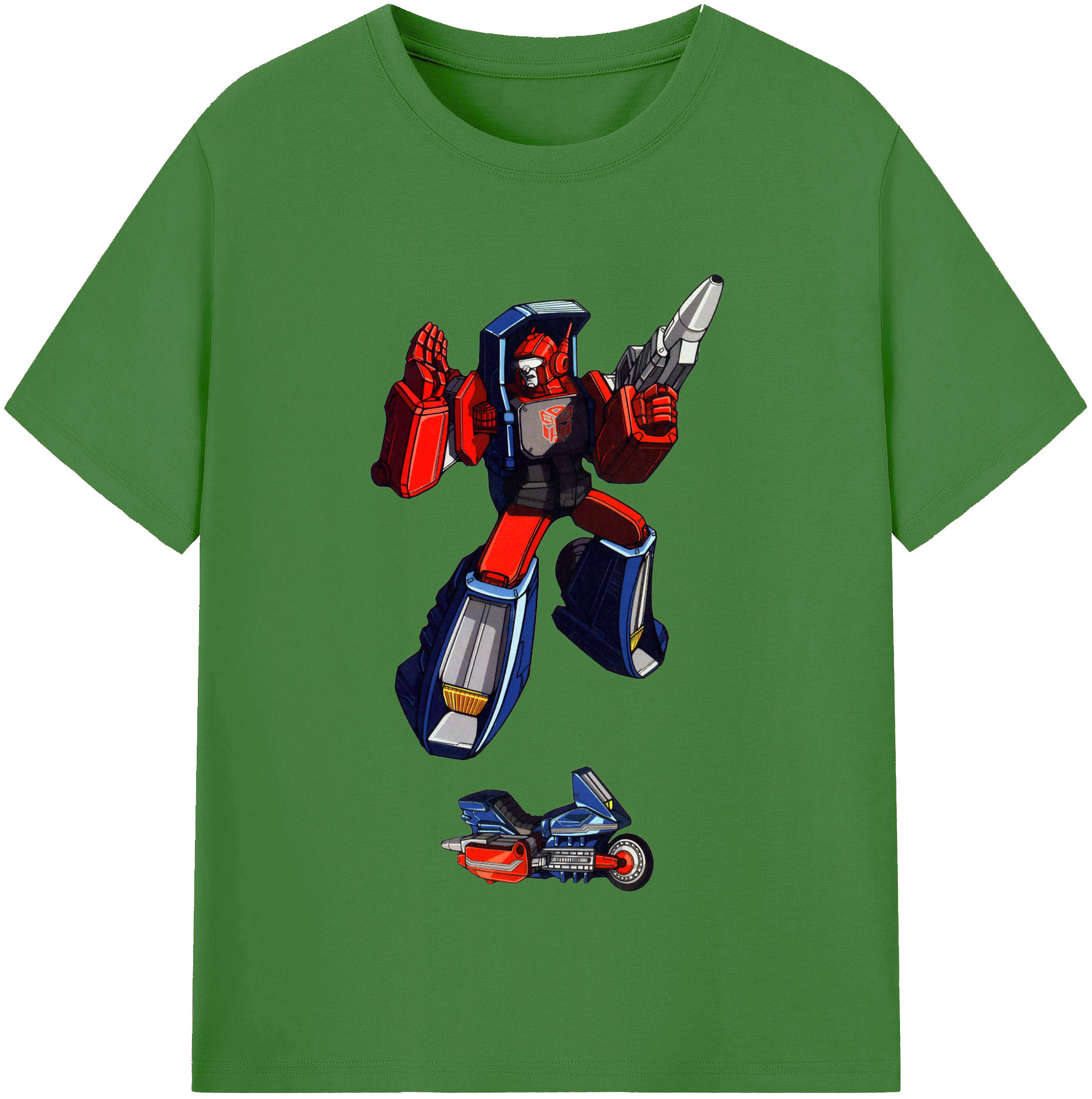 （画像用）  レディースカジュアルプリントTシャツ（綿100％）